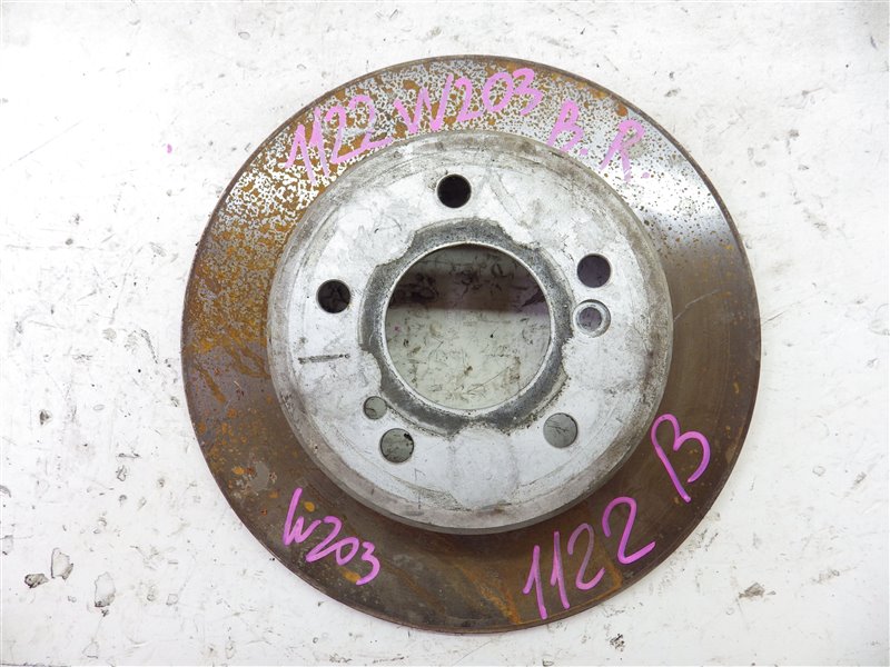 Тормозной диск Mercedes-benz C-class W203 112.912 2003 Краснодар