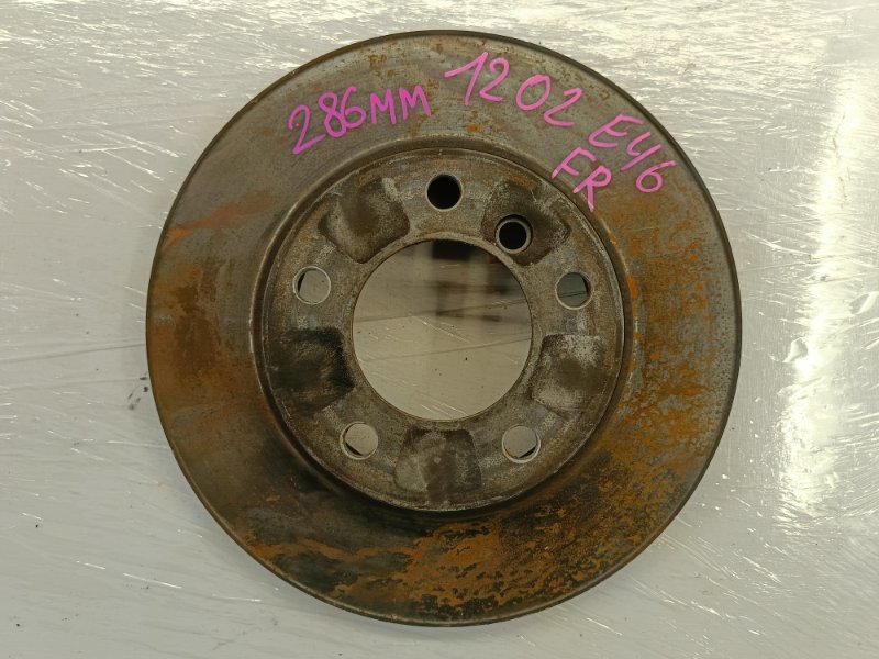 Тормозной диск BMW 3-series E46 M52B20 1999 Кемерово (ул. Проездная)