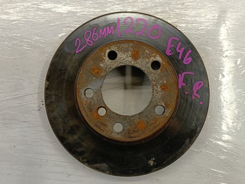 Тормозной диск BMW 3-series E46 M54B22 2003 Кемерово (ул. Проездная)