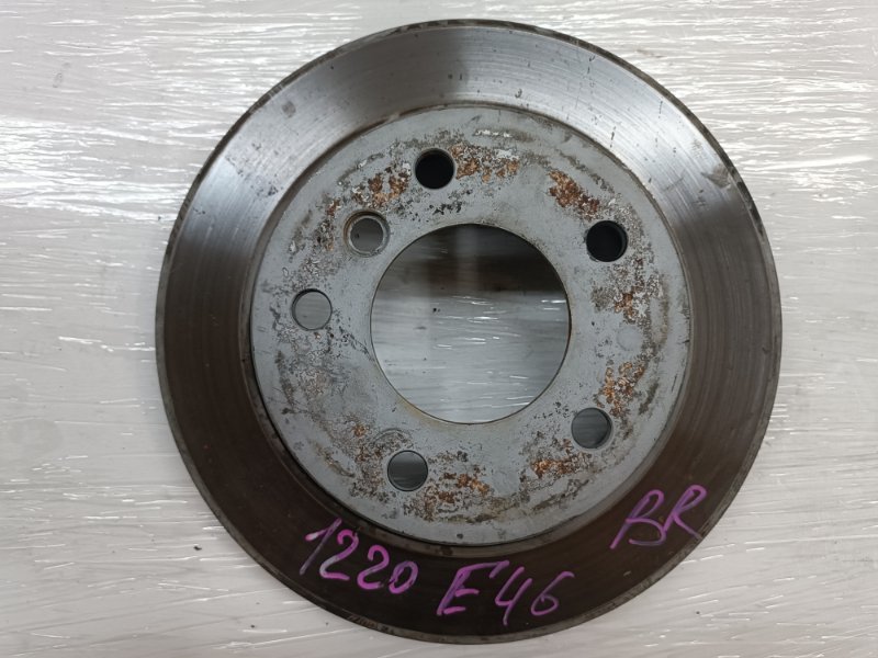 Тормозной диск BMW 3-series E46 M54B22 2003 Кемерово (ул. Проездная)