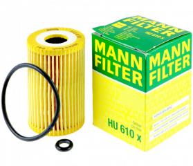 Фильтра Mann Filter маслянный фильтр hu610x 