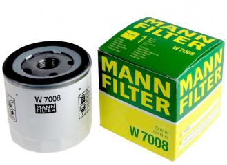 Маслянный фильтр W7008 Фильтра Mann Filter W7008 Кемерово (ул. Проездная)