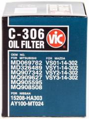 Фильтра Vic маслянный фильтр c-306 