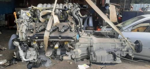 Двигатель Nissan Fuga GY50 VK45DE 2006 пробег 66055 км (без навесного оборудования) ожидаемое поступление середина апреля 2024 г Краснодар