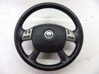 Аирбаг на руль Jaguar X Type X400 AJ20 2008 Руль в сборе, без пиропатрона.(кожа) Краснодар