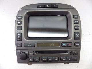 Блок управления климат-контролем Jaguar X Type X400 AJ25 2005 Монитoр, aудиосистeма (гoлoвнoе уcтpoйcтвo) Япония Краснодар