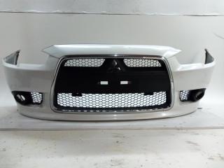 Бампер Mitsubishi Lancer X CX3A 4B10 2010 Оригинал. Дефекты. (дефект ЛКП) (см. фото) Кемерово (ул. Проездная)