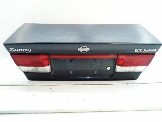 Крышка багажника Nissan Sunny FB15 QG15 1998 Оригинал, дефект ЛКП, дефект (вмятина), вставки 4845. 265554M426 Кемерово (ул. Проездная)