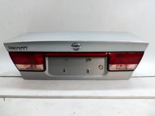 Крышка багажника Nissan Sunny FB15 QG15 2003 Оригинал, дефект ЛКП, вставки 4845. Кемерово (ул. Проездная)