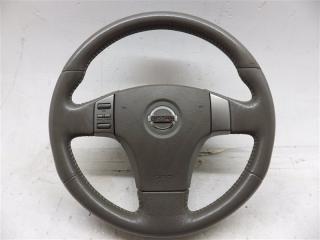 Аирбаг на руль Nissan Skyline HV35 VQ30DD 2001 Руль в сборе, без пиропатрона (кожа) Краснодар
