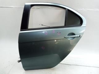 Дверь Mitsubishi Lancer X CX4A 4B11 2009 Оригинал, в сборе без обшивки, дефект ЛКП, дефект (вмятины). Кемерово (ул. Проездная)