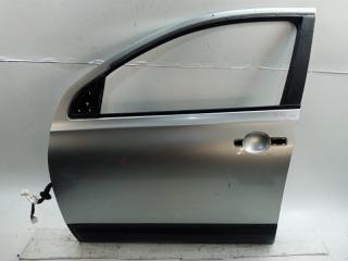 Дверь Nissan Dualis J10 MR20 2007 Оригинал, дефект ЛКП,  Дефект (вмятина). Голая. Без петель. Кемерово (ул. Проездная)