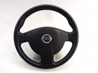 Аирбаг на руль Nissan Dualis J10 MR20 2007 Руль в сборе,  Дефекты (см.фото) без пиропатрона.(кожа) Кемерово (ул. Проездная)
