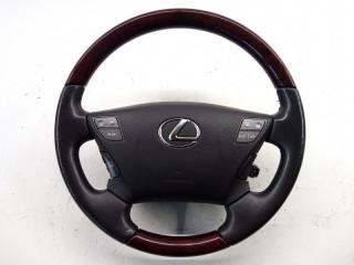 Аирбаг на руль Lexus Ls460 USF40 1UR-FSE 2009 Руль в сборе,  Мульти руль. без пиропатрона.(кожа) Кемерово (ул. Проездная)