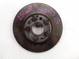 Тормозной диск Mercedes-benz C-class W203 271.940 2005 Пробег 49139 км. Диаметр 287 мм. Кемерово (ул. Проездная)