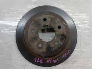 Тормозной диск Nissan X-trail NT31 MR20 2009 Оригинал, пробег 94377 км. Кемерово (ул. Проездная)