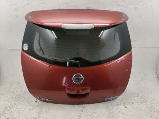 Дверь багажника Nissan Leaf AZE0 EM57 2015 Оригинал, дефект ЛКП, дефект (вмятины). Краснодар