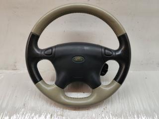 Аирбаг на руль Land Rover Freelander L314 KV6 (25K4FN64) 2004 Оригинал, кожа, руль в сборе, без пиропатрона, дефект (см. фото). Краснодар