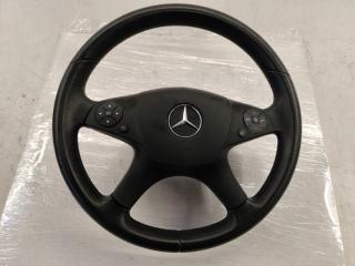 Аирбаг на руль Mercedes-benz C-class W204.041 271.950 2009 Оригинал, кожа, руль в сборе (мультируль), без пиропатрона. Кемерово (ул. Проездная)