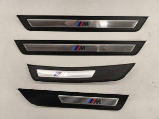 Накладка на порог BMW 5-series F11( MT25 ) N52B25B 2011 Оригинал. Комплект 4 шт. (М комплектация) 51478050044 Кемерово (ул. Проездная)