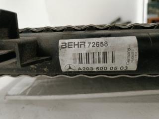 W203 112.912 радиатор двс C-class